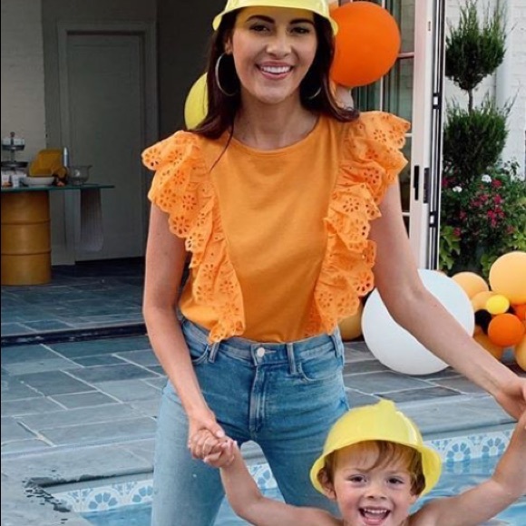 Rachel Parcell Ruffle Tee - Picture 7 of 7